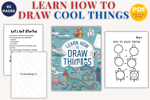 Download Learn How to Draw Cool Things 27-Days - Draw Collection