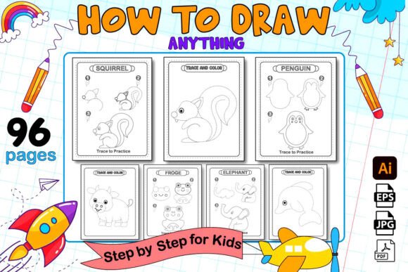 Download How to Draw Anything Step-step for Kids - Draw Collection