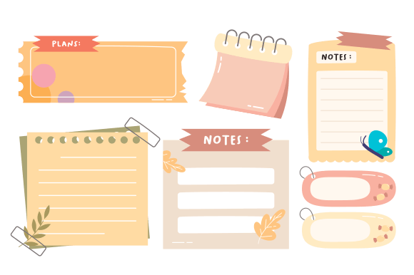 Download Cute Hand-Drawn Bullet Journal Element - Draw Collection