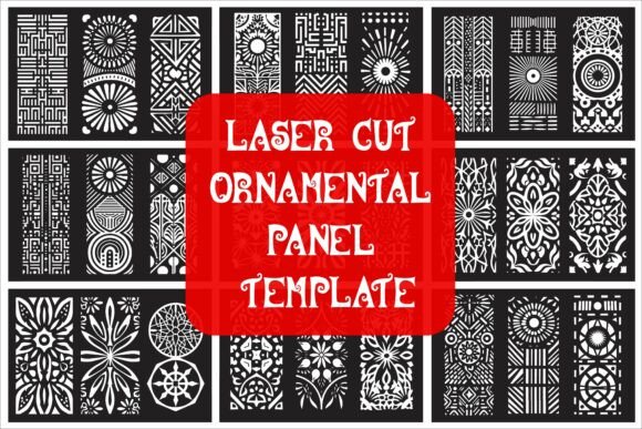 Download Laser Cut Elegant Ornamental Panel - Premium Resources