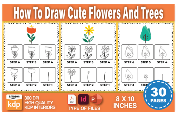 Download How to Draw Cute Flowers and Trees - Draw Collection
