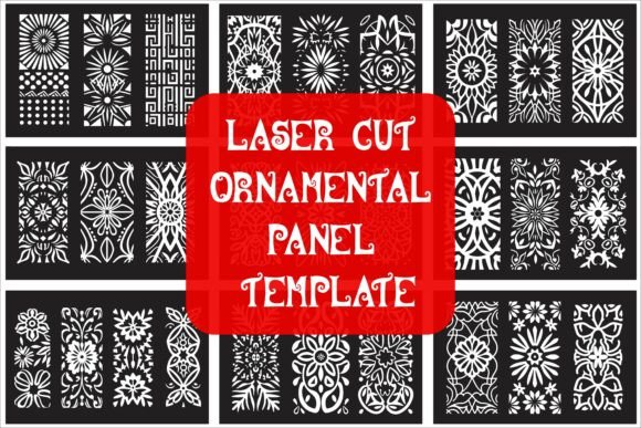Download Laser Cut Elegant Ornamental Panel - Premium Resources