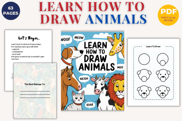 Download Learn How to Draw Animals - PDF Journal - Draw Collection